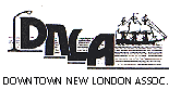 Downtown New London Association logo